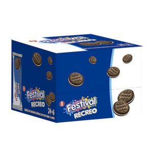 Galletas Festival Recreo 54 Gr X 24 Unidades