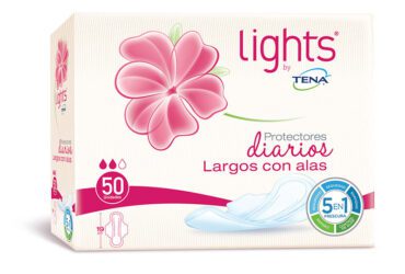 Protector Lights By Tena Largo Alas 50 Unidades