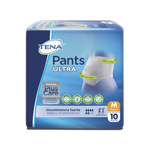 PAN.TENA PANTS ULTRA MED 10 UNI