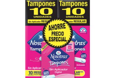 TAMPONES NOSOTRAS DIG REG PROMOCION