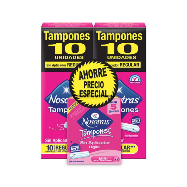 TAMPONES NOSOTRAS DIG REG PROMOCION