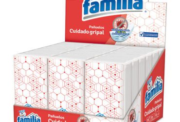 Pañuelos Familia Cuidado Gripal Bandeja 18 Unidades