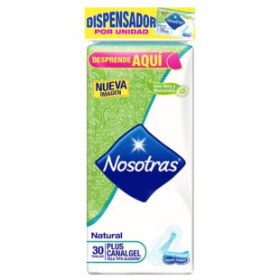TOA/ NOSOTRAS NAT/PLUS CANALGEL 30 UNI
