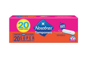 TAMPONES NOSOTRAS DIGITAL SUPER X 20 UNI