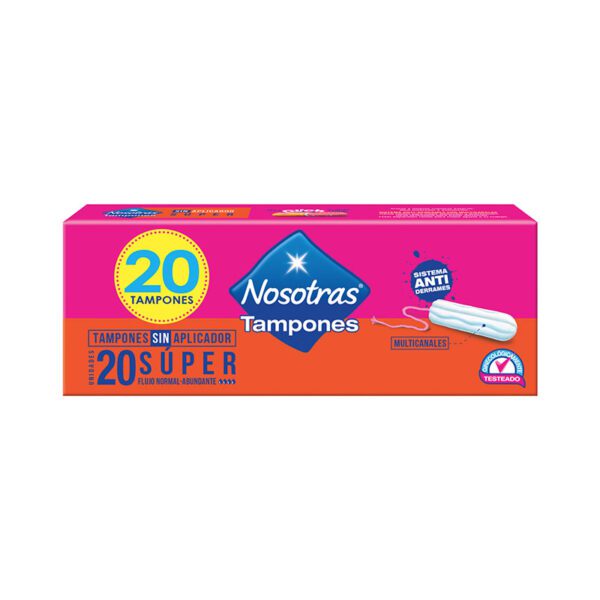 TAMPONES NOSOTRAS DIGITAL SUPER X 20 UNI