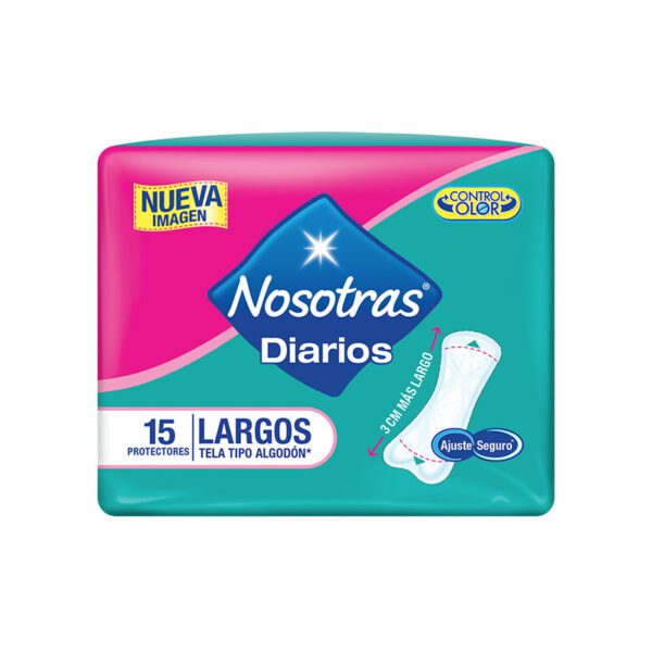 PROT/ NOSOTRAS DIARIOS LARGOS 15 UNI