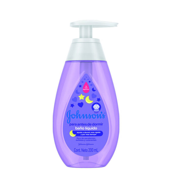 BAÑO LIQ JJ BABY 200 ML ANTES DE DORMIR