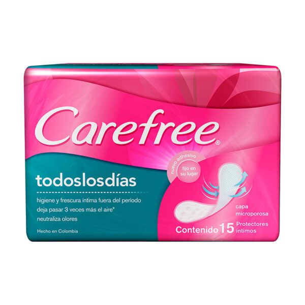 PROT/ CAREFREE TODOS LOS DIAS 15 UNI