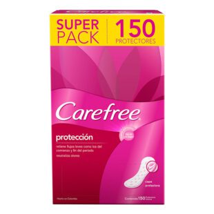 Protector Carefree Original 150 Unidades Súper Pack