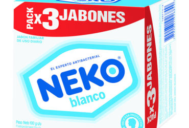 JABON NEKO 125 GR BLANCO 3 UNI