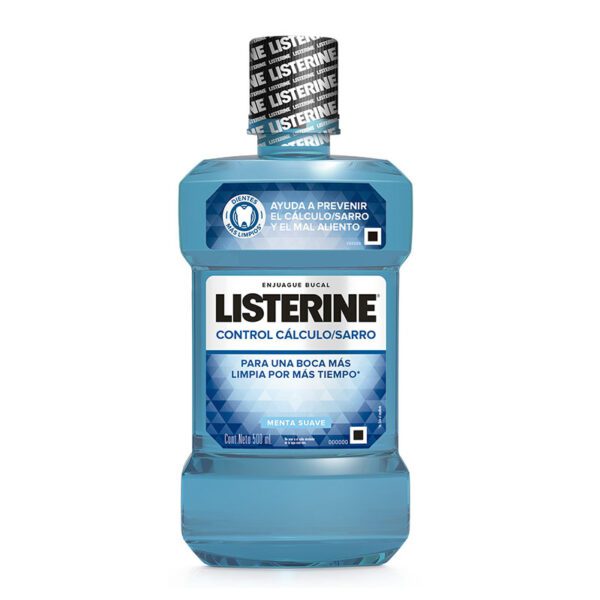 ENJUAGUE LISTERINE 500 ML CONT.C/S