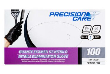 Guante Nitri.Precision Negro L 100 Uds