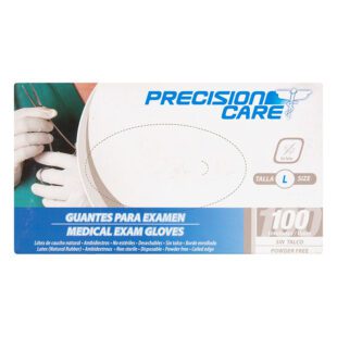 Guante Precision Care Sin Talco L 100 Uds