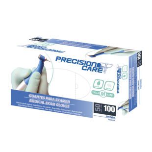 Guante Precision Care Menta M 100 Uds