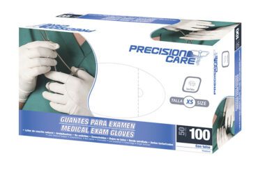 Guante Desech.Precision Latex 100 Uds Xs