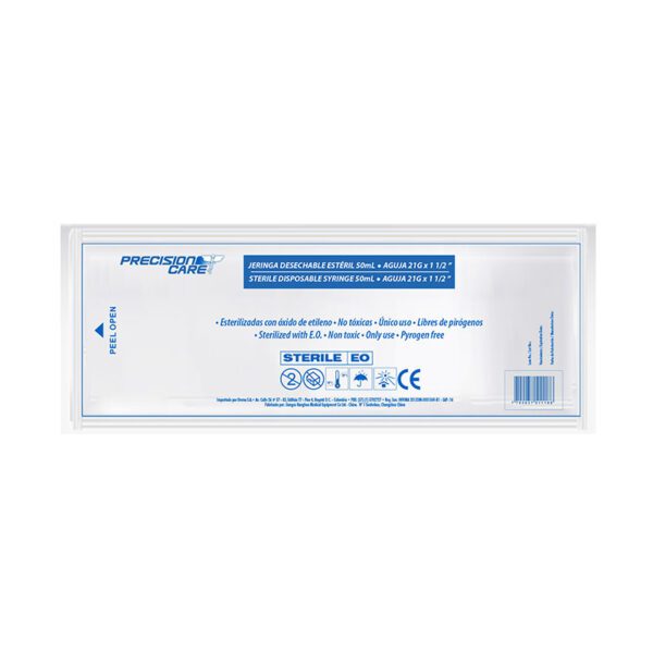 JERINGA 50 ML 21 G PREC.CARE