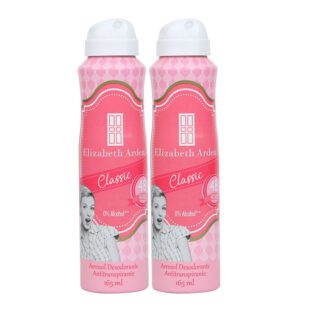 2 Desodorantes Ea Classico Spray 165 Ml Mc