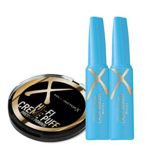 2 Pestañinas Lash Maker Negro + Crpuff  8 Precio Especial
