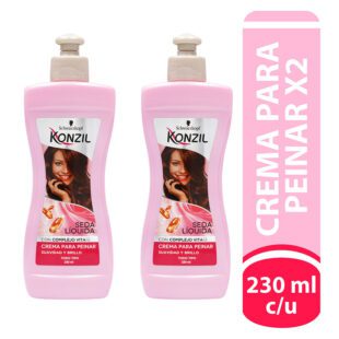 CREMA P/PEINAR KONZIL 230 ML SEDA LIQ+OF