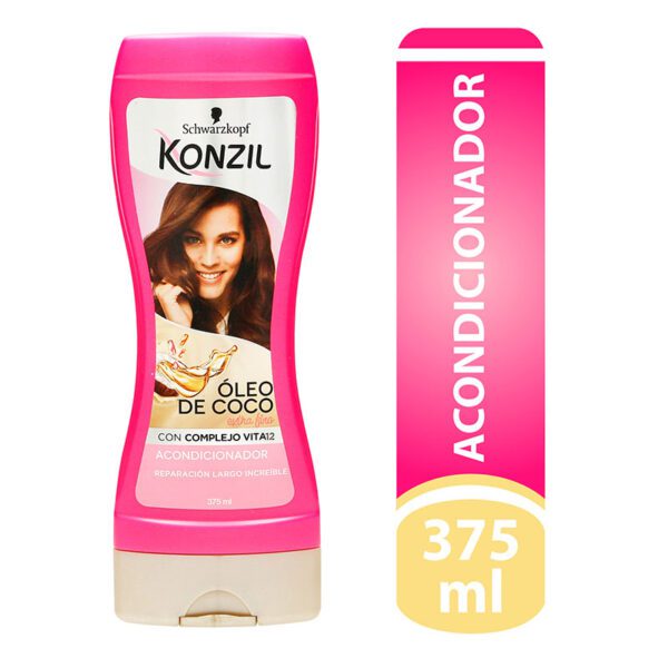 ACOND.KONZIL 375 ML OLEO DE COCO COM.VT1