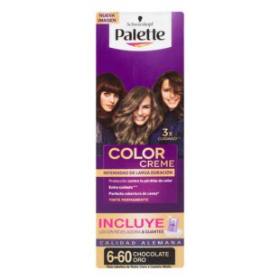 Palette Color Creme Tubo 6-60 Chocolate Oro Gratis Oxigenta