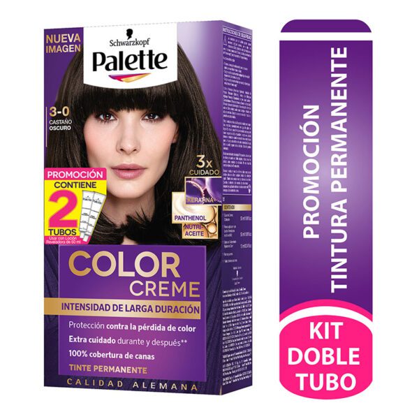 PALETTE COLOR CREME KIT 3-0 CAS/OSCURO