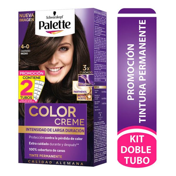 PALETTE COLOR CREME KIT 4-0 CAST/MED