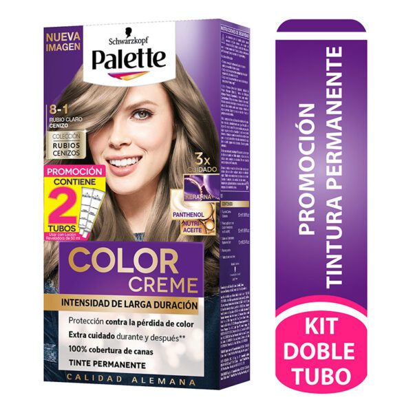 PALETTE COLOR CREME KIT 8-1 RUB/CLA/CEN