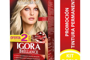 IGORA KIT BRILLANCE 801 RUB/CLA/CENIZO
