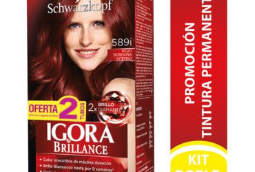 IGORA BRILLANCE D.T 5891 ROJO BORG INTEN