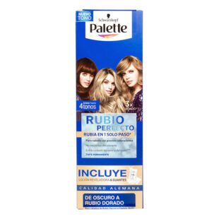 Palette Color Creme Rubio Oscuro A Rubio Dorado Gratis Oxienta
