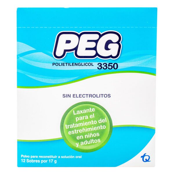 PEG- POLIETILENGLICOL 3350 12 SBS