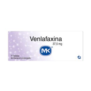 VENLAFAXINA 37.5 MG 7 TAB MK