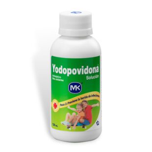 Yodopovidona Solucion 120 Ml Mk
