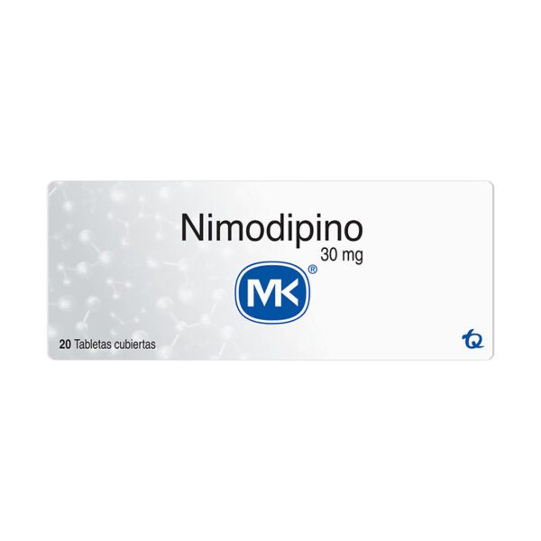 NIMODIPINO 30 MG 20 TAB MK