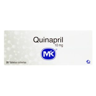 ZZQUINAPRIL 10 MGS 20 TABLETAS MK