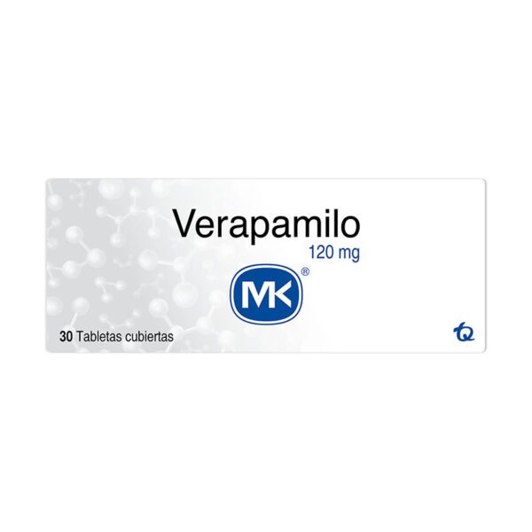 VERAPAMILO 120 MG 30 TAB MK