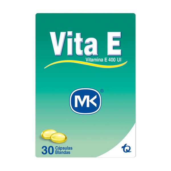 VITA E 400 UI 30 CAP MK