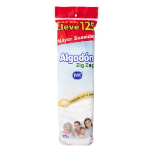 Algodon Zig Zag Mk 100 Gr Gts 25 Gr