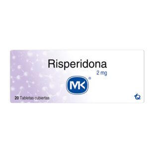 RISPERIDONA 2 MGS 20 TAB MK