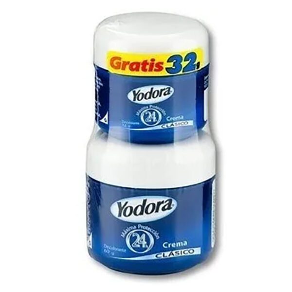 DTE YODORA CREMA 60 GR+32 GR OFERTA