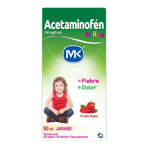ACETAMINOFEN 160MG SUSP 90 ML MK