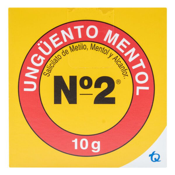 UNGUENTO MENTOL # 2 10 GR