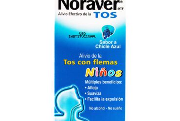 NORAVER 120 ML TOS JAB NIÑOS CHICLE