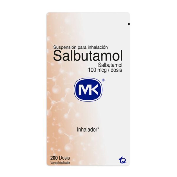 SALBUTAMOL INH 200 DOSIS MK