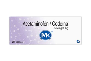 ACETAMINOFEN+CODEINA 325/8 MG 20 TAB MK