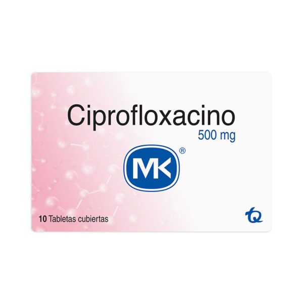 CIPROFLOXACINA 500 MG 10 TAB MK