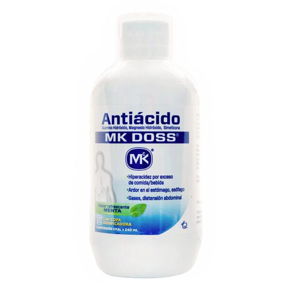 ANTIACIDO DOSS 240 ML MENTA MK