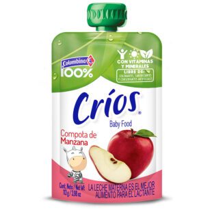Compota Críos Manzana 113 Gr