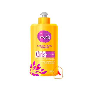 Crema Para Peinar Mousse Grils Manzanilla+ Proteina De Seda 300Ml
